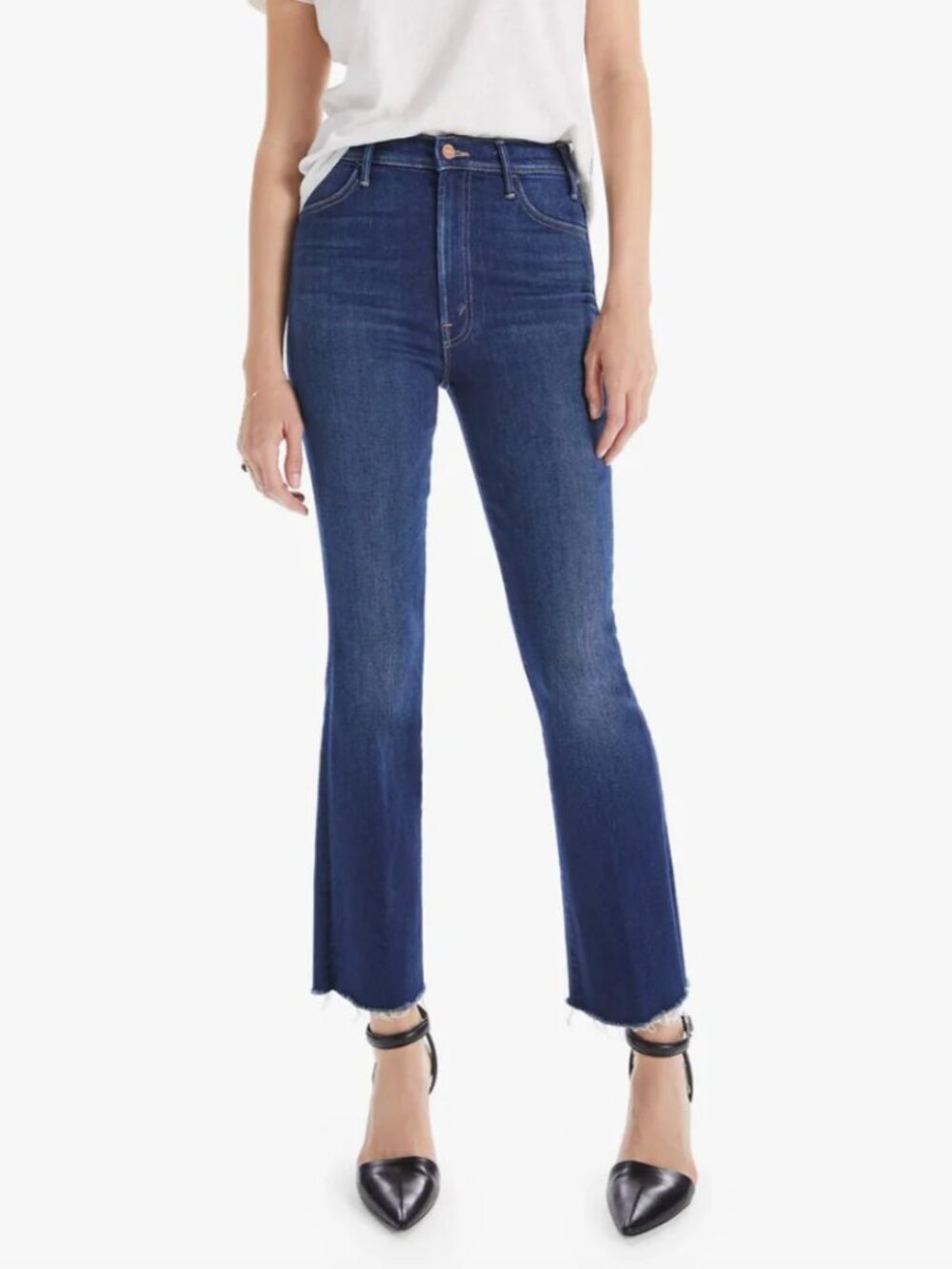 MOTHER The Hustler Ankle Jeans - Color: Home Movies - Size: 26